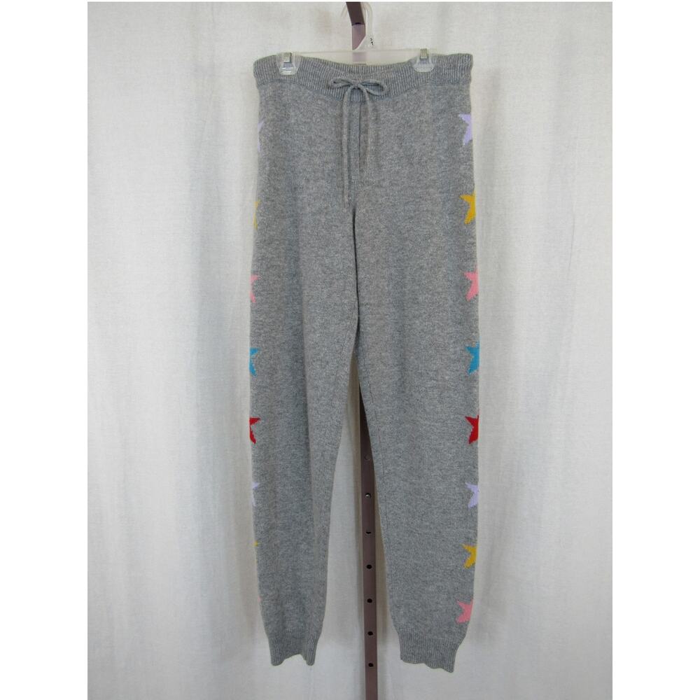 Chinti & Parker XS Multi Stars Wool-Cashmere Track Pants Grey Gray Joggers - Picture 2 of 8